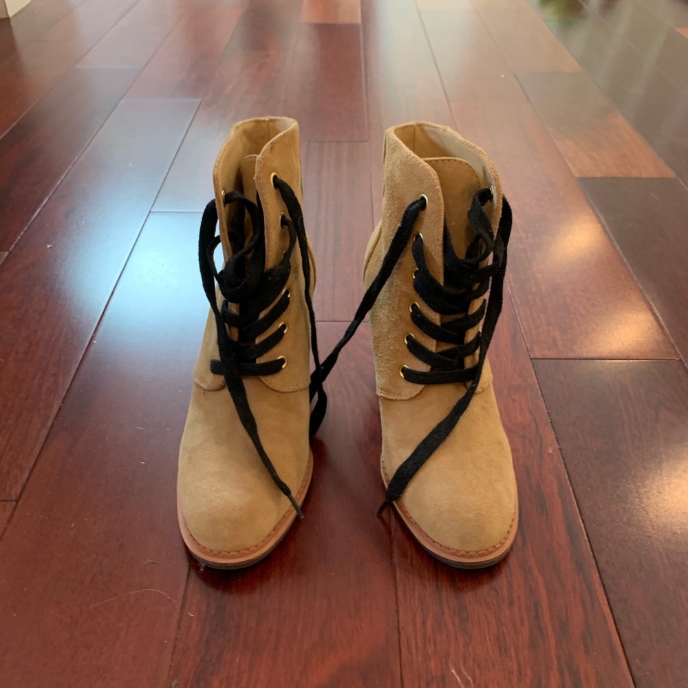 Kate Spade wedge boots size 7